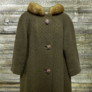 plus size swing coats wool